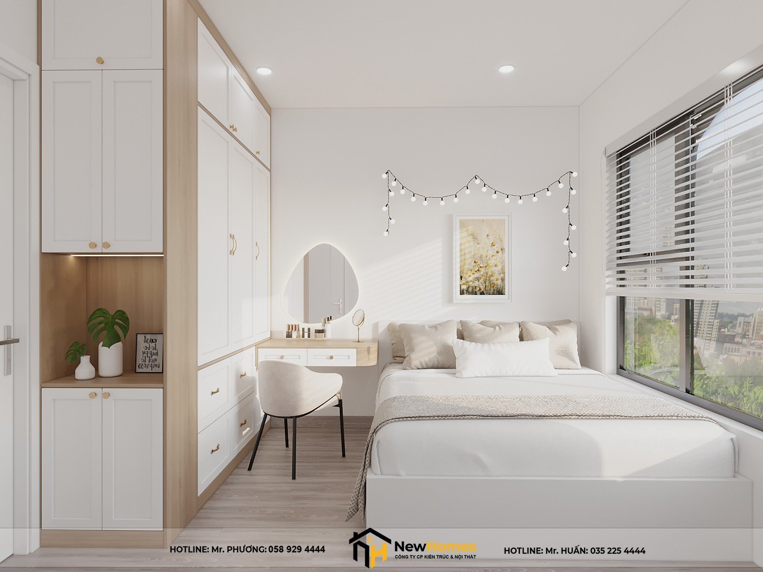 Màu trong Scandinavian thường là những màu đơn sắc